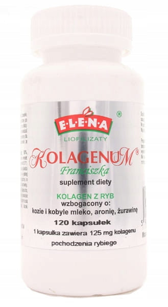 Elena Collagen Francis Hydrolyzed fish collagen 120 capsules EAN (GTIN) 5907616710901