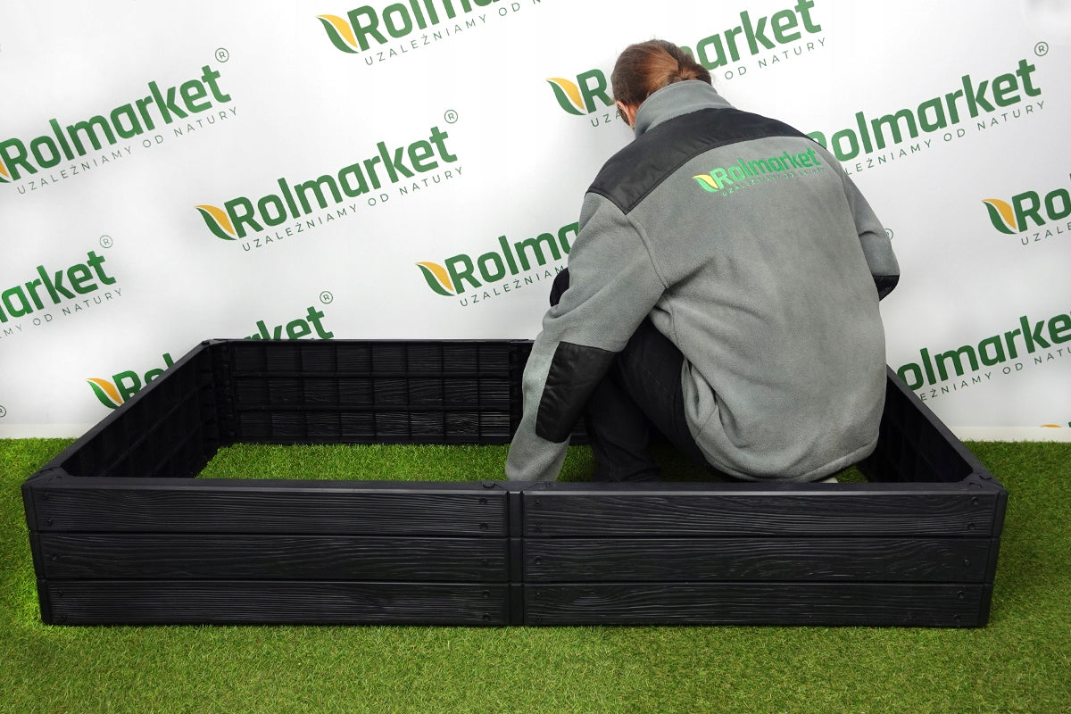 Elevated Garden Bed Discount Large Vegetable Box Vegetables and Bottom Material synthetic material