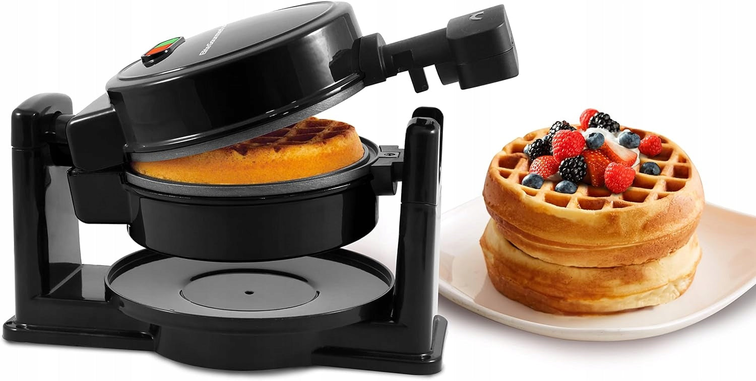 Elite Gourmet EWM460 rotary waffle iron 3,2 cm, coating Power rating 1000 W