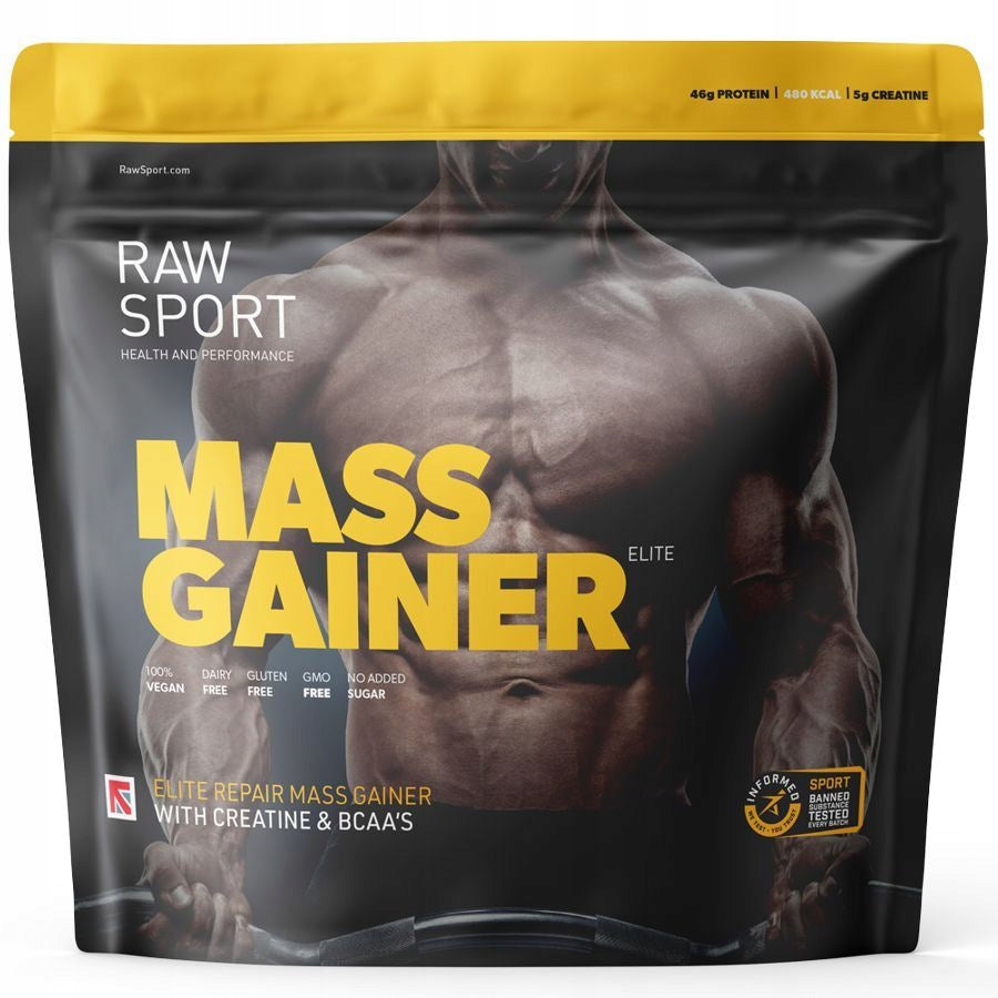 Elite Mass Gainer 2500g raw banana