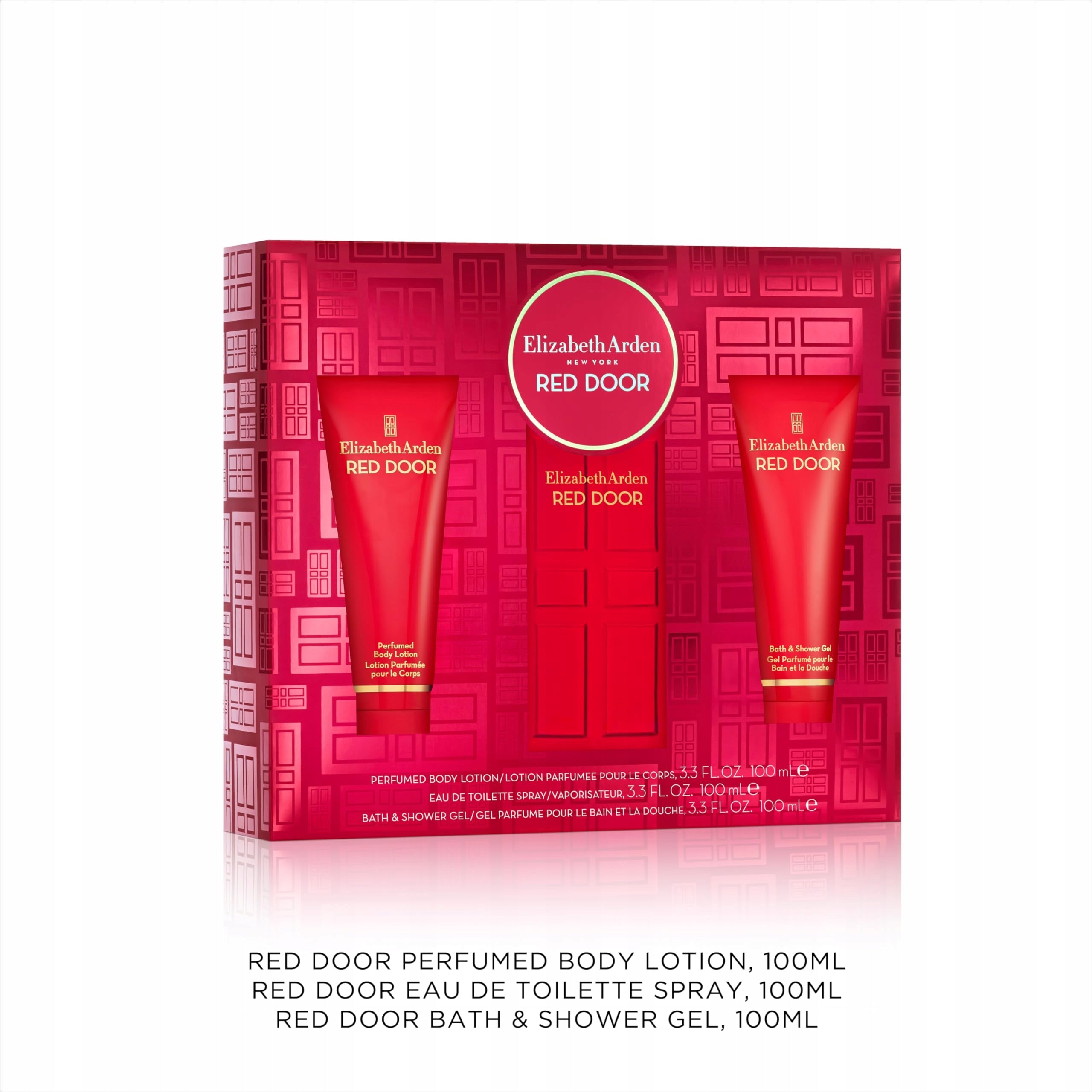 Elizabeth Arden RED DOOR Eau de Toilette 100ml 3-piece Gift Set, floral woody Brand Elizabeth Arden