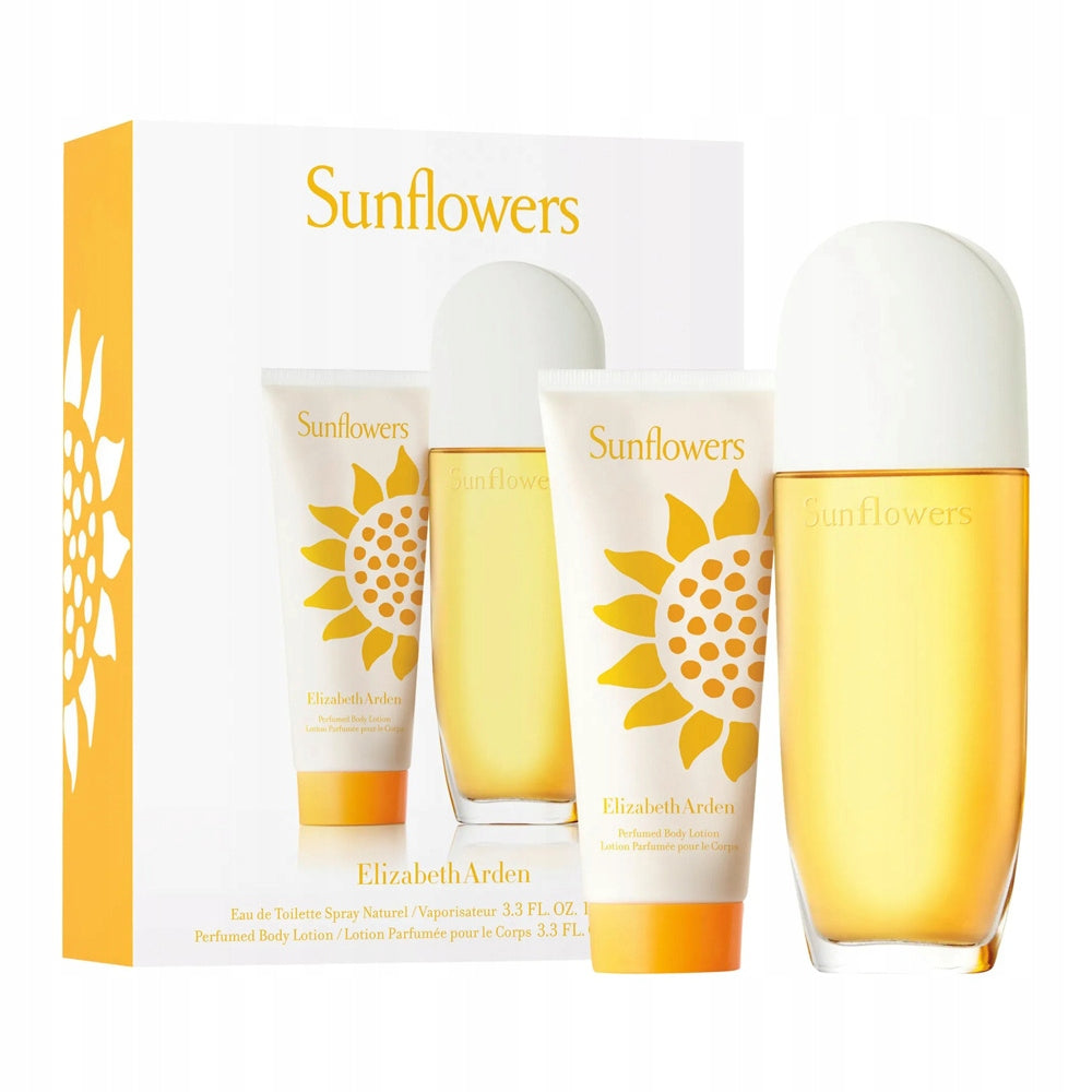 Elizabeth Arden Sunflowers body lotion 100ml + eau de toilette 100ml