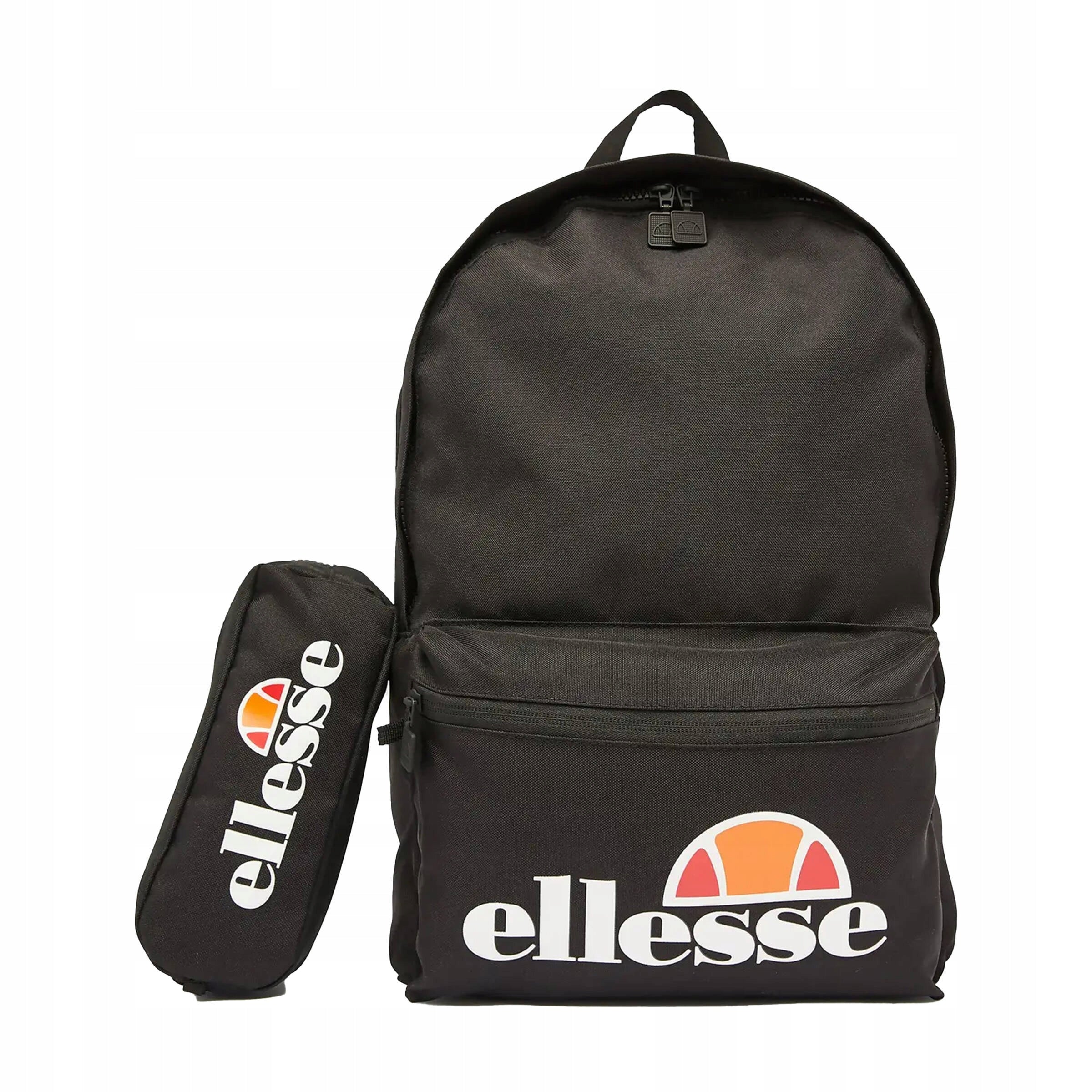 Ellesse sports backpack black + pencil case