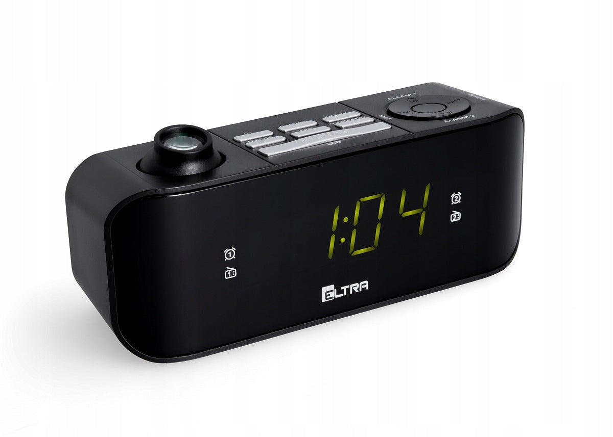 Eltra radio alarm clock Kasia with LED display projector brightness adjustment Brand Eltra