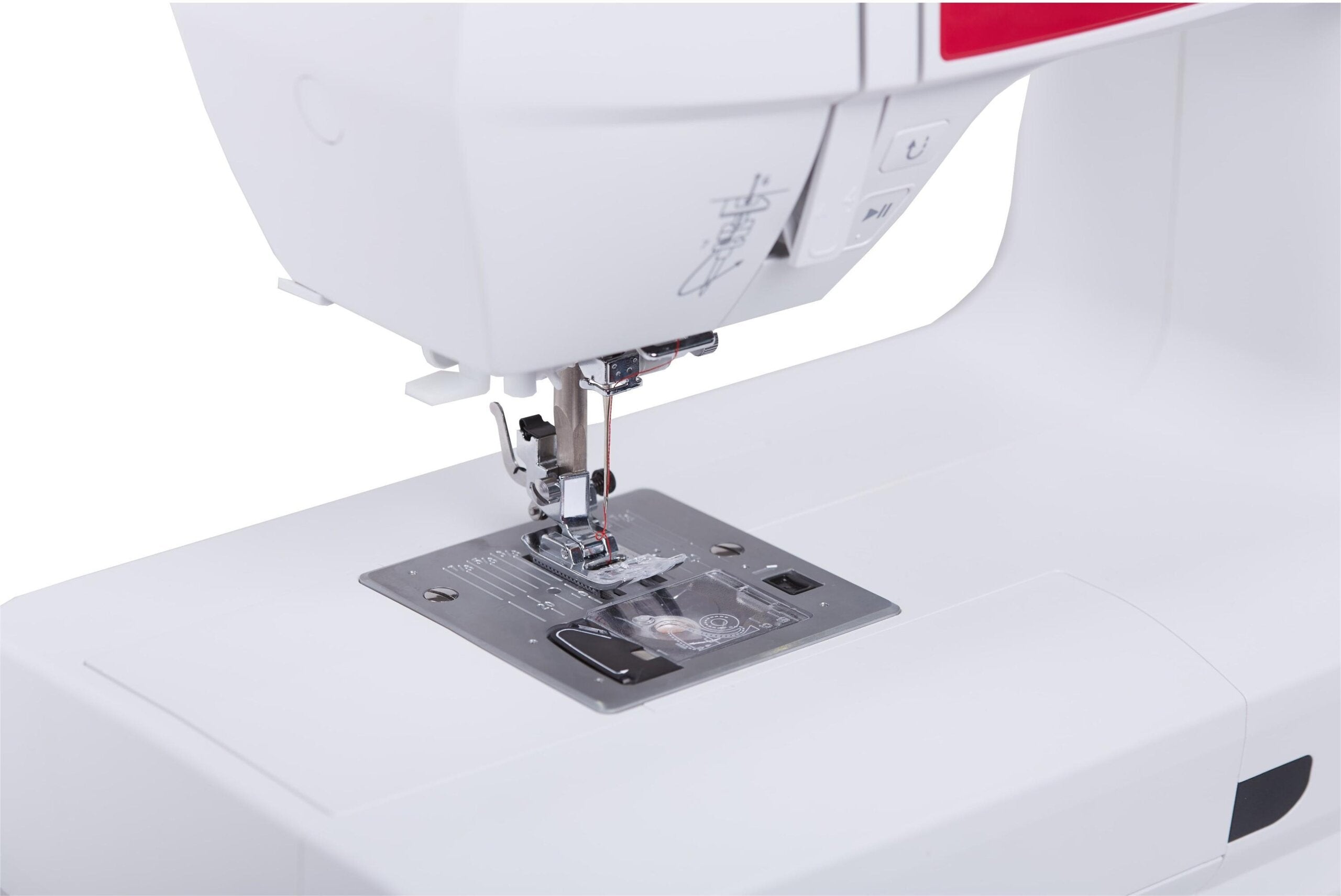 Embroidery machine REDSTAR H400 + Program for embroidery and 100 embroidery freebie Dominant color white