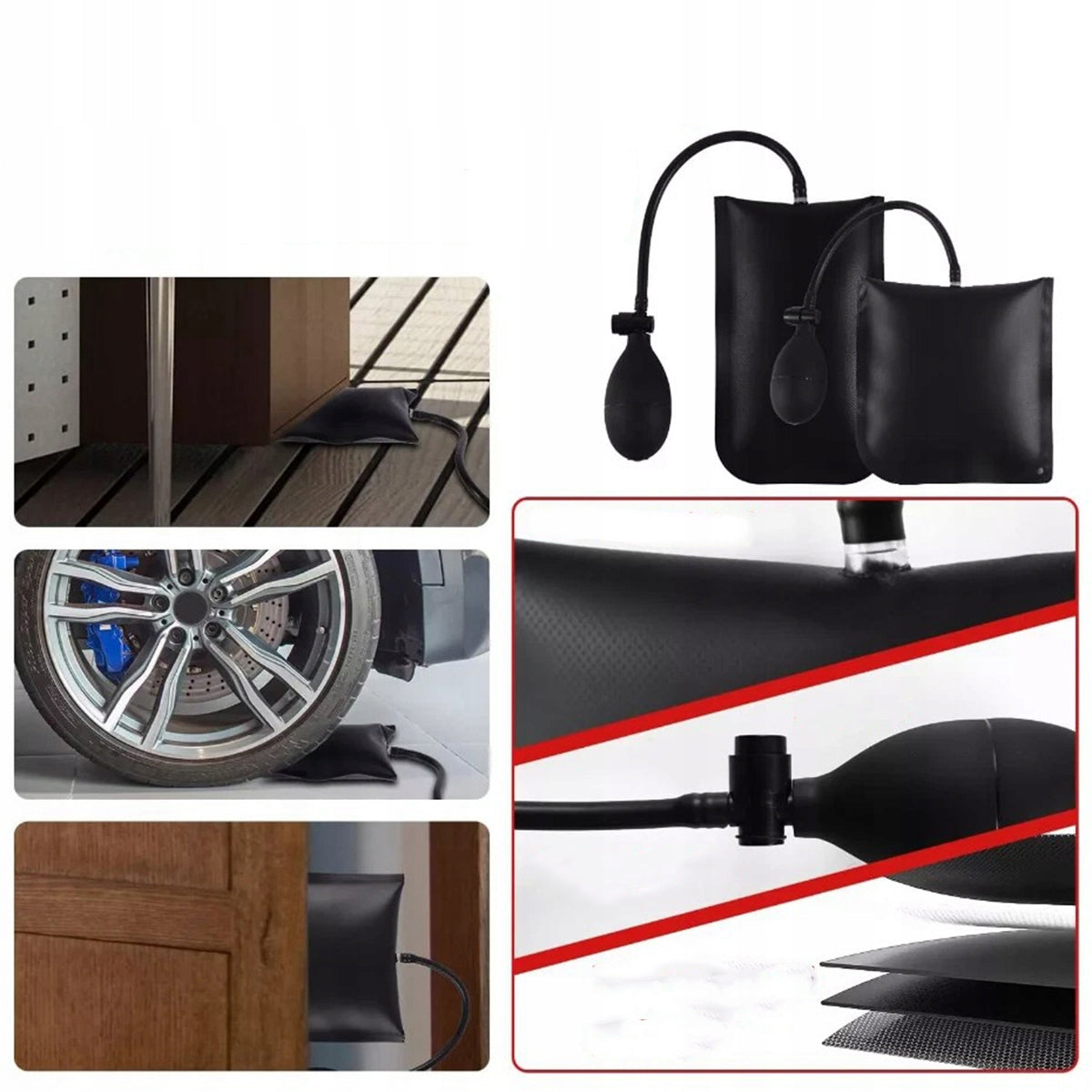 Emergency Car Door Opener Kit with Car Cushions Brand no brand