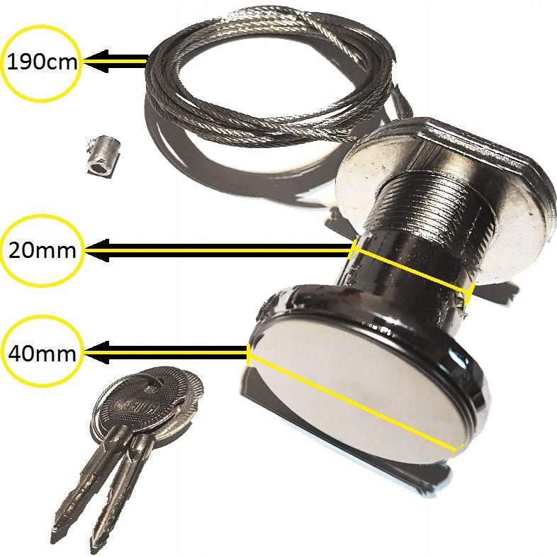 Emergency opening GARAGE DOOR LOCK BOLT RELEASEr in the absence of electricity Batteries included no