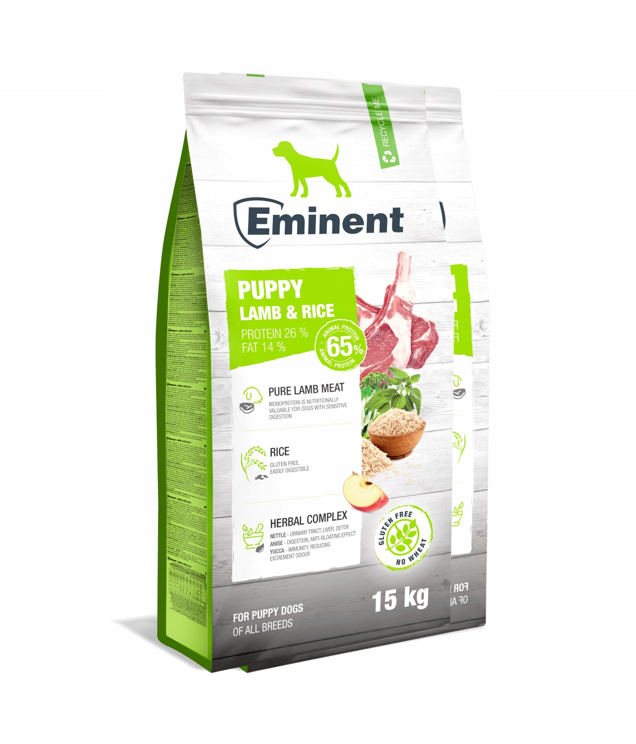 Eminent Premium Puppy Lamb & Rice 29/16 15kg