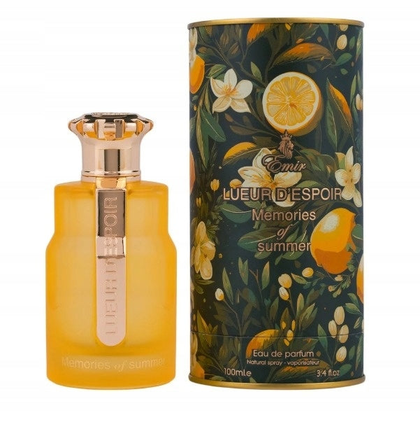Emir Memories of Summer Lueur d’Espoir 100 ml EDP unisex perfume Packaging status original