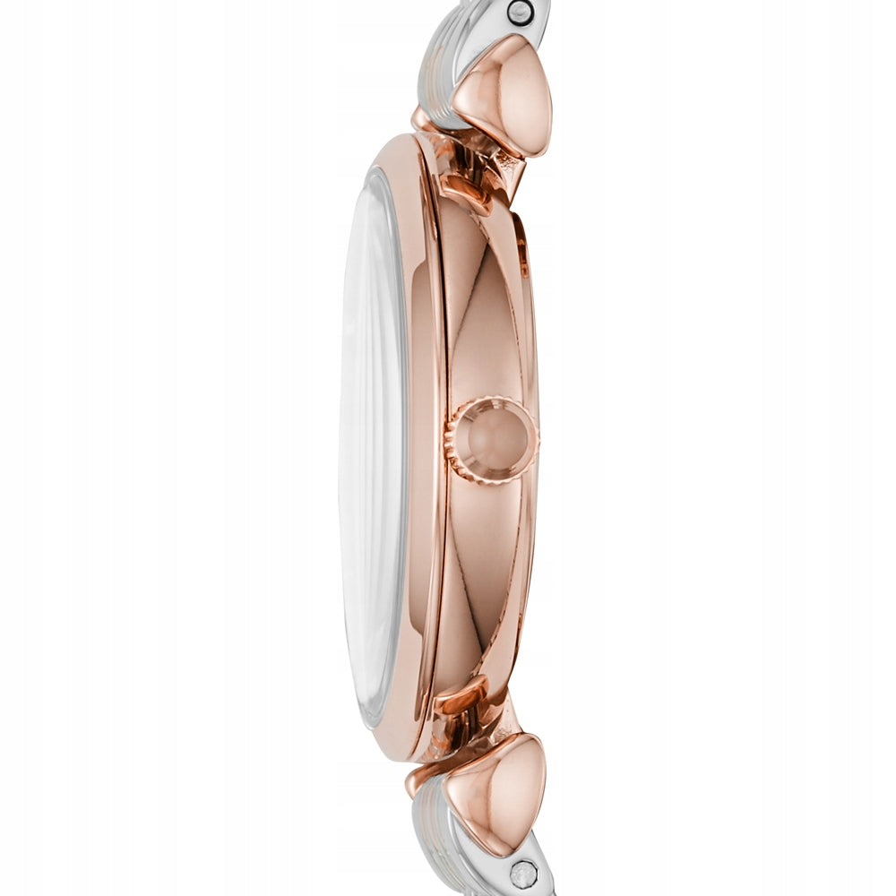 Emporio Armani AR11223 Women's watch Silver/Pink strap Pink dial 28mm + box Manufacturer code AR11223