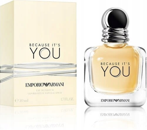 Emporio Armani Because It's You 50 ml EDP Eau de Parfum Packaging status original