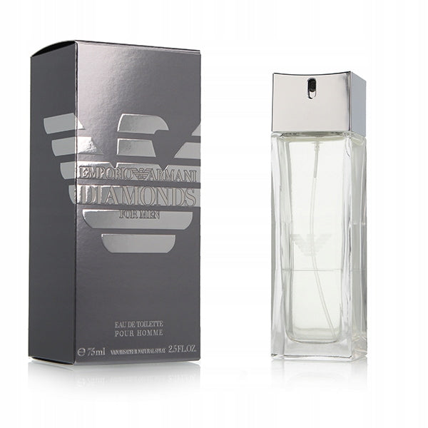Emporio Armani Diamonds for Men 75ml – Elegant Men’s Eau De Toilette (EDT)