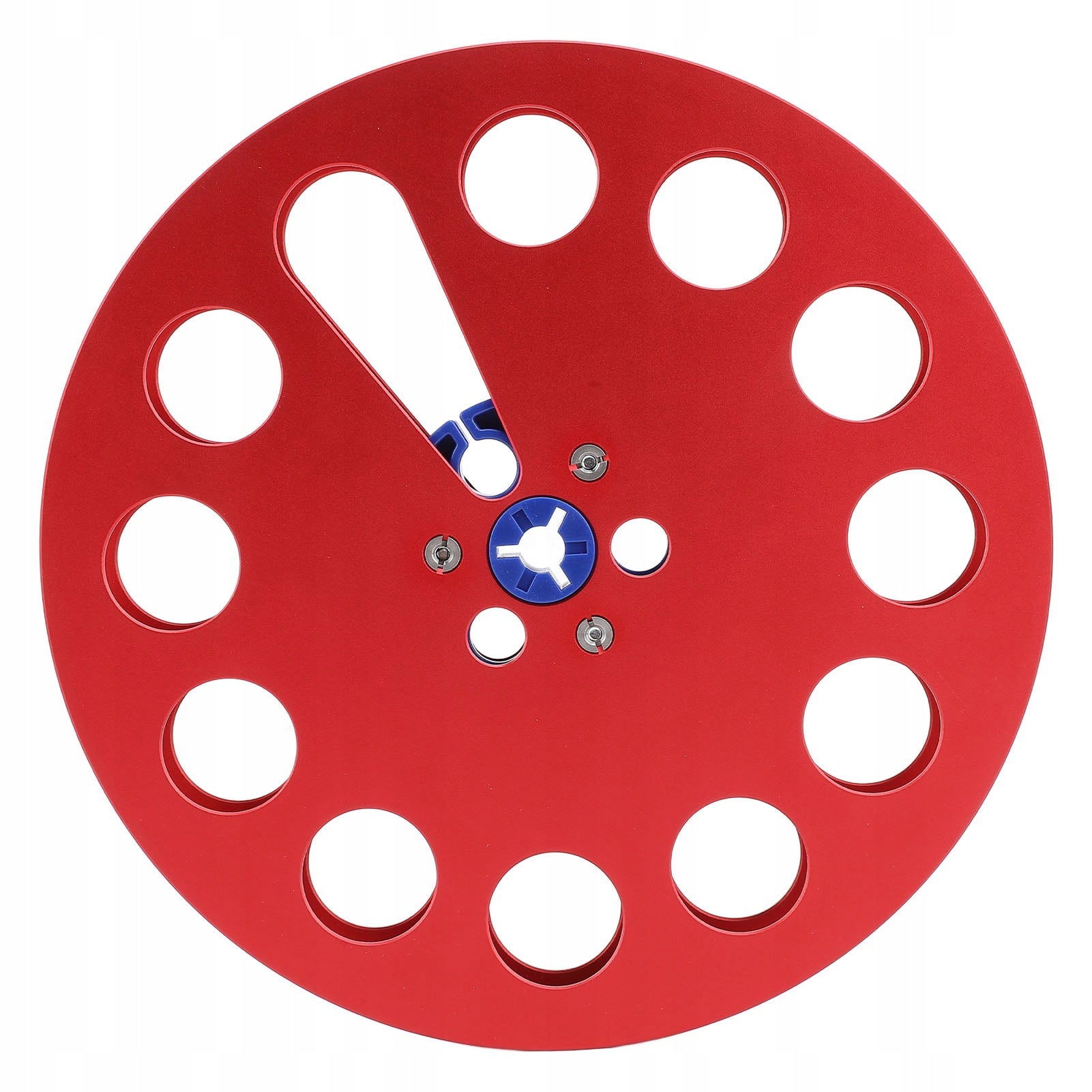 Empty spool with tape, lightweight sound tape with open spool for 1/4 c tape