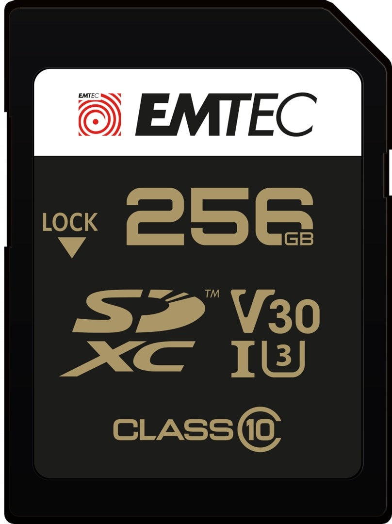 Emtec ECMSD256GXC10SP flash memory 256GB SDXC UHS-I Class 10