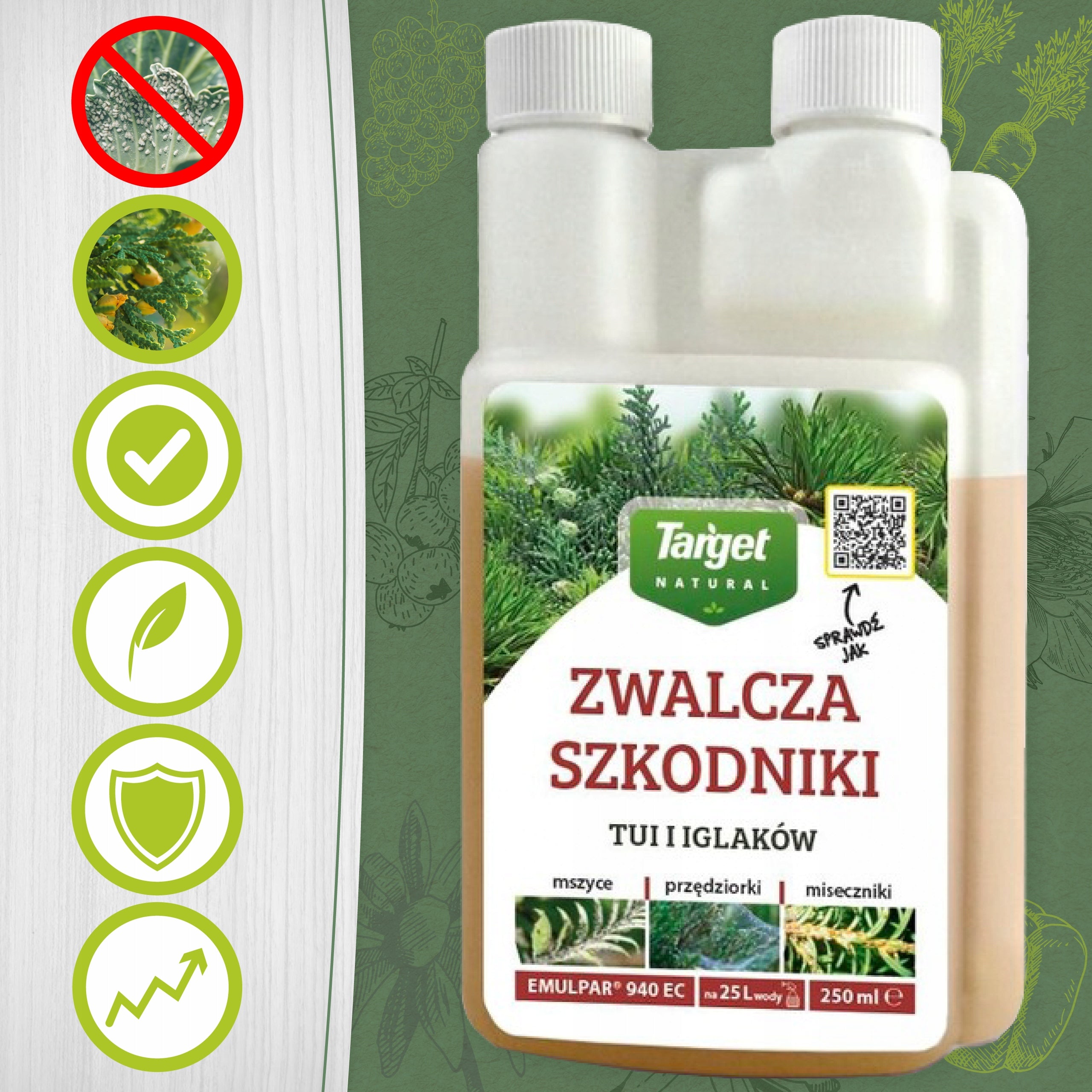 Emulpar 940 EC Target thuja and conifers 250 ml Manufacturer Target