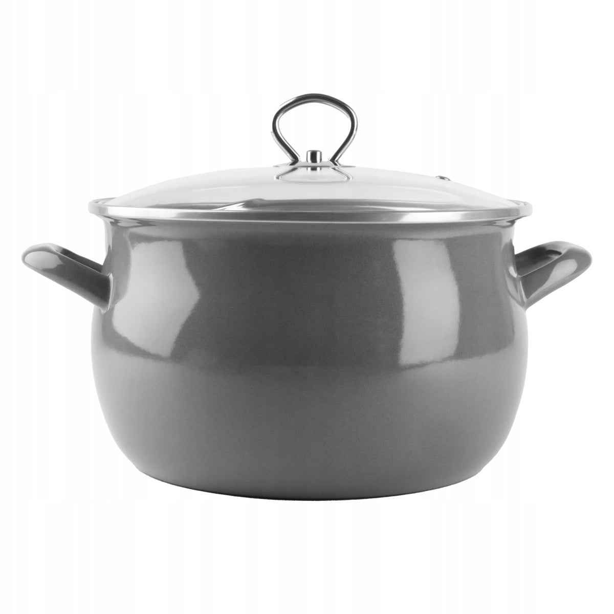 Enamel pots set of enamel pots grey Helena 10 elements Manufacturer code 5905155026545