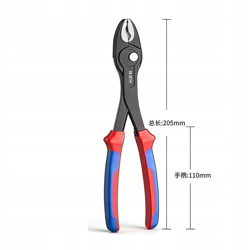 End-gripping pliers elongated adjustable 4-22mm Packaging status original