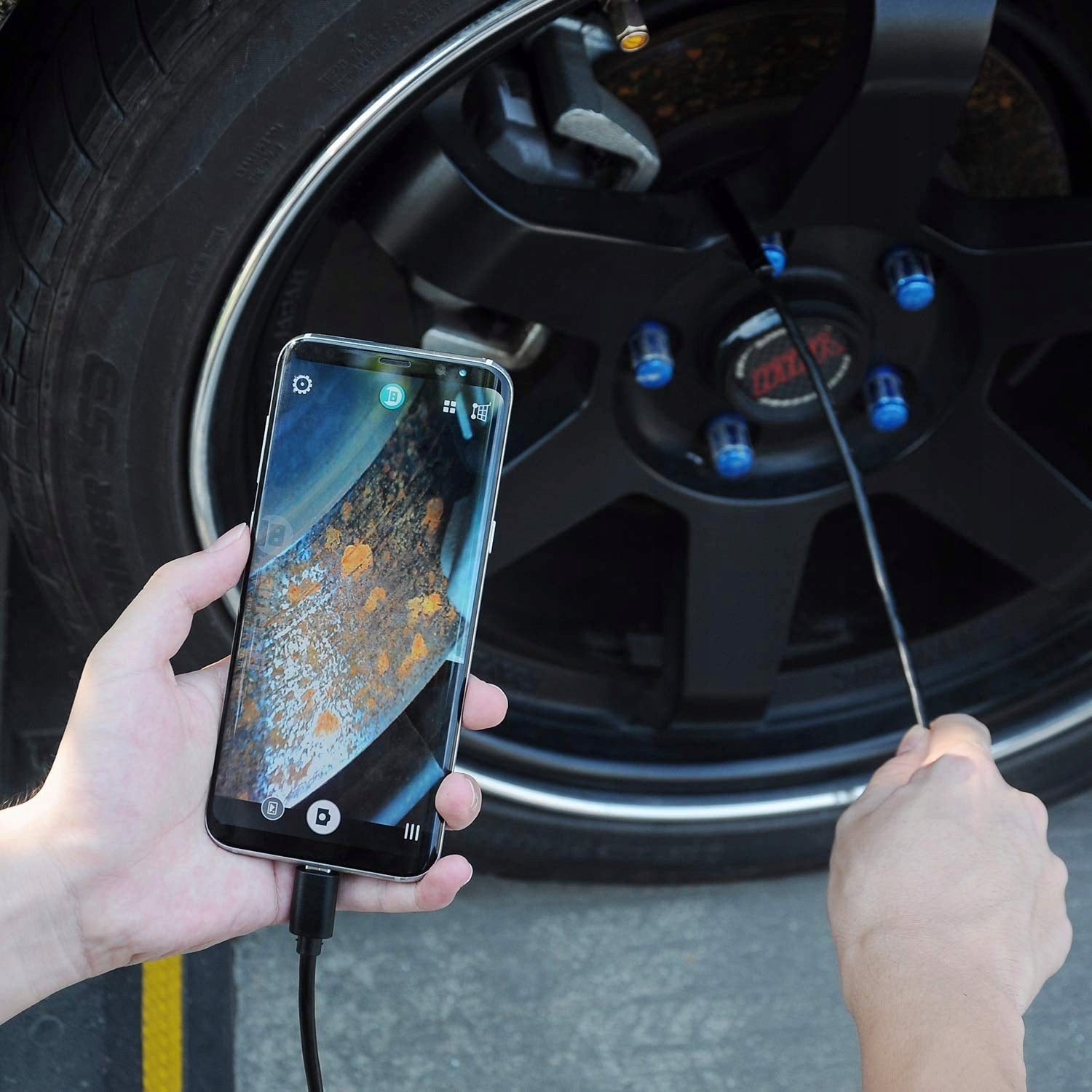 Endoscope Camera Waterproof for Smartphone 5m Depstech Manufacturer code 050