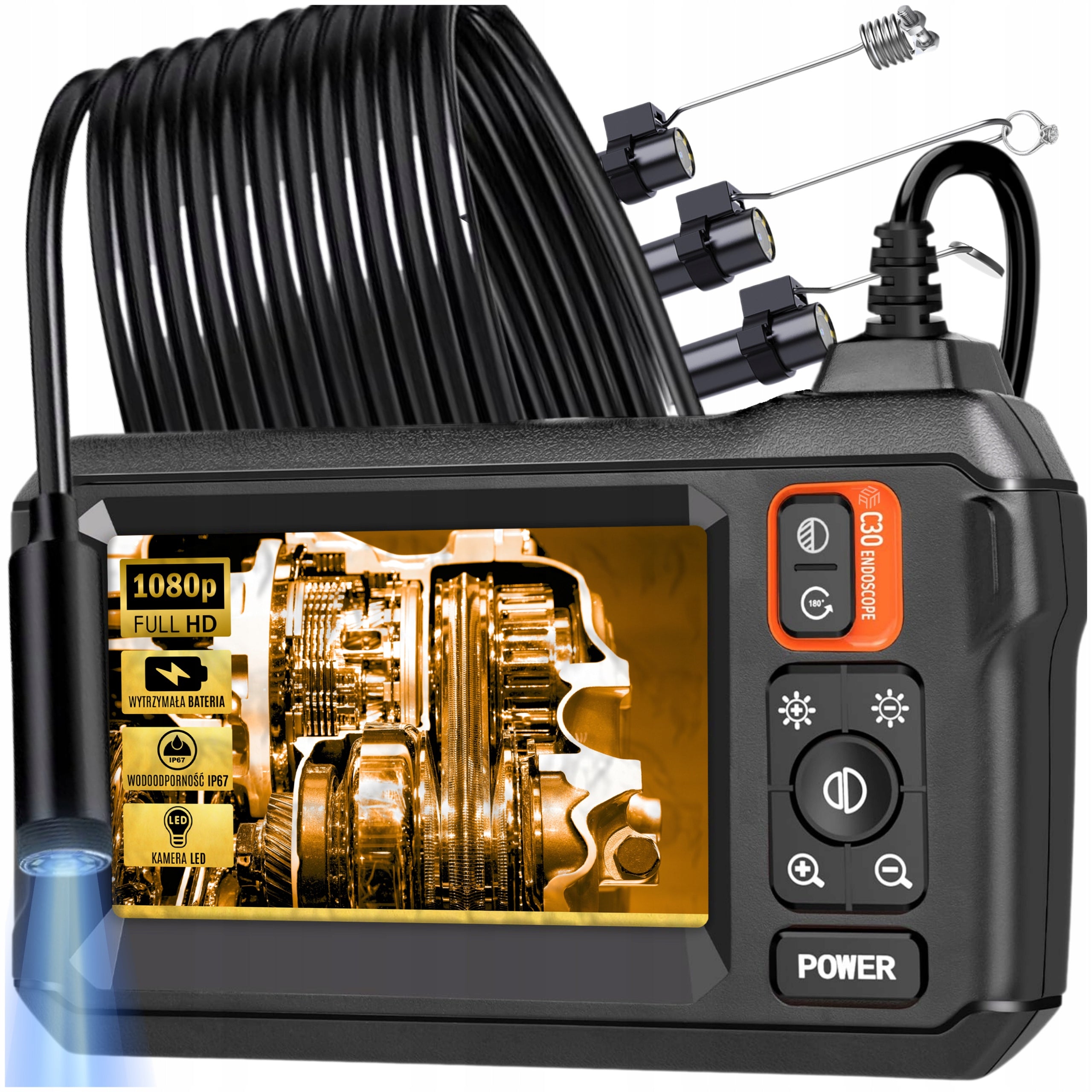 Endoscope Inspection Camera 1080p 5m Wireless Industrial Kit