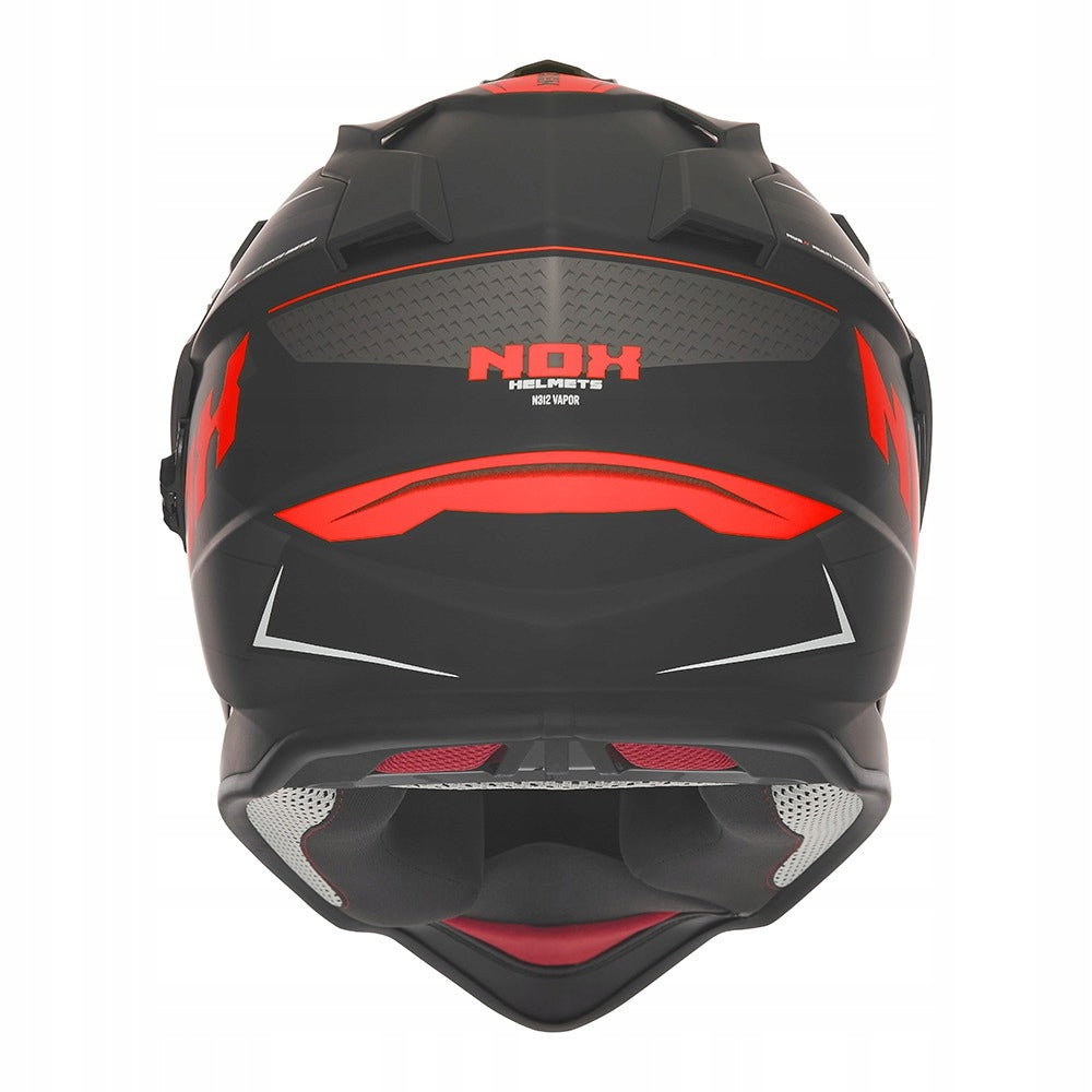 Enduro Quad Motorcycle Helmet Nox N312 Blend Glass Helmets Under Intercom XS EAN (GTIN) 5905137237945
