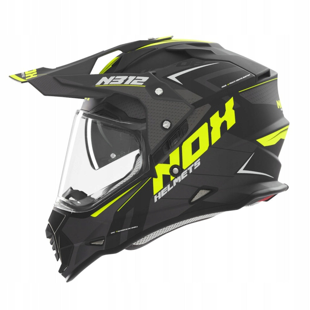 Enduro Quad N312 Motorcycle Helmet – Blenda Glass, Helmets Under Intercom ECE6 S