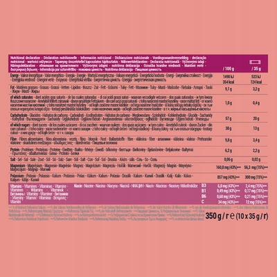 Energy Bar Aptonia Dates and Red Fruits 10x35 g Expiration date not specified