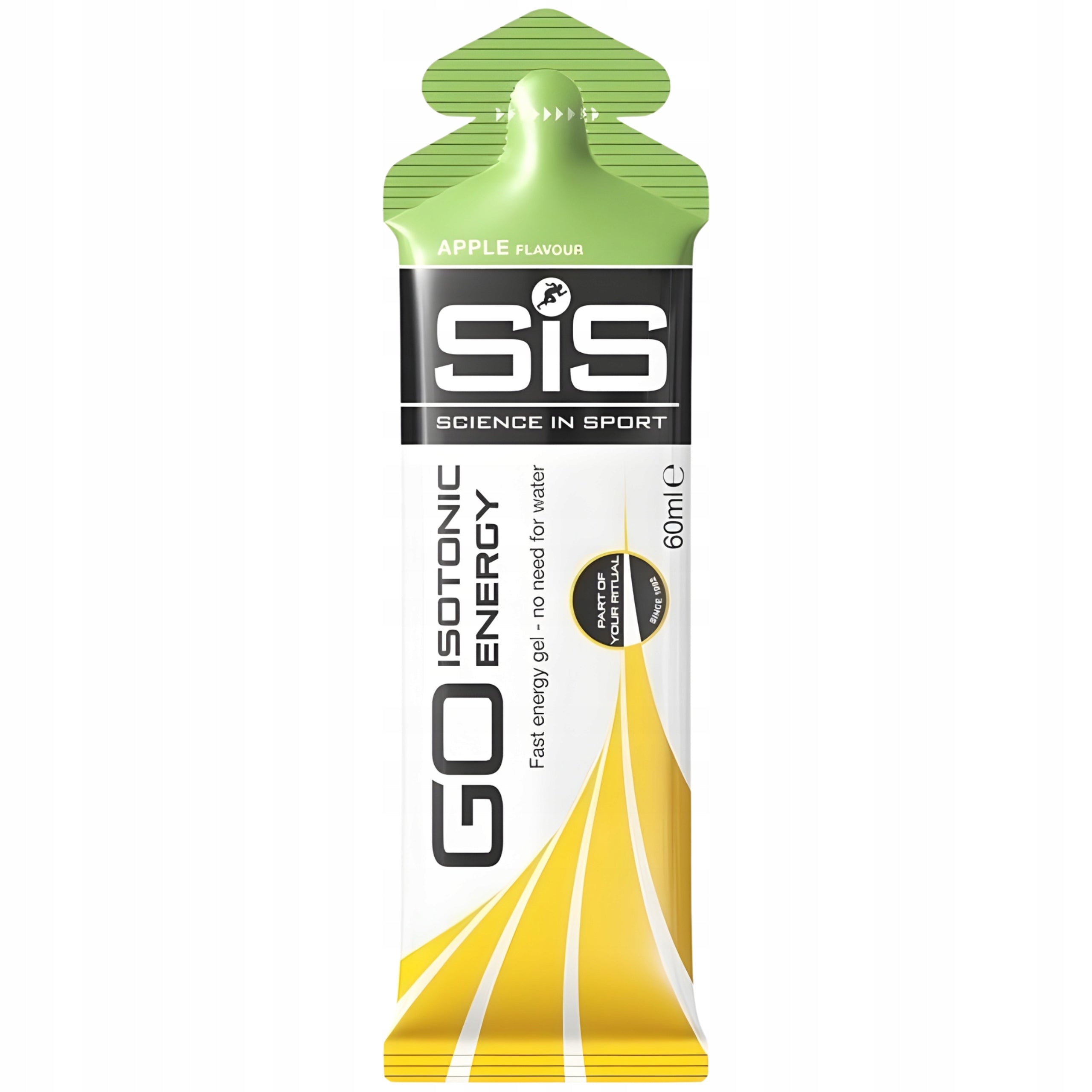 Energy Gel Apple SIS Gel Energy Carbon Carbo Marathon Bike 3x 60ml Expiration date at least six months from the date of purchase