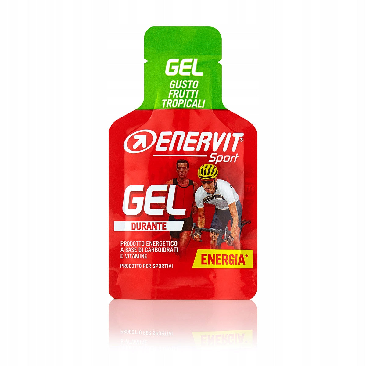 Energy Gel Enervit Gel 25ml 20g Carbohydrates Tropic Running Bike Packaging status original
