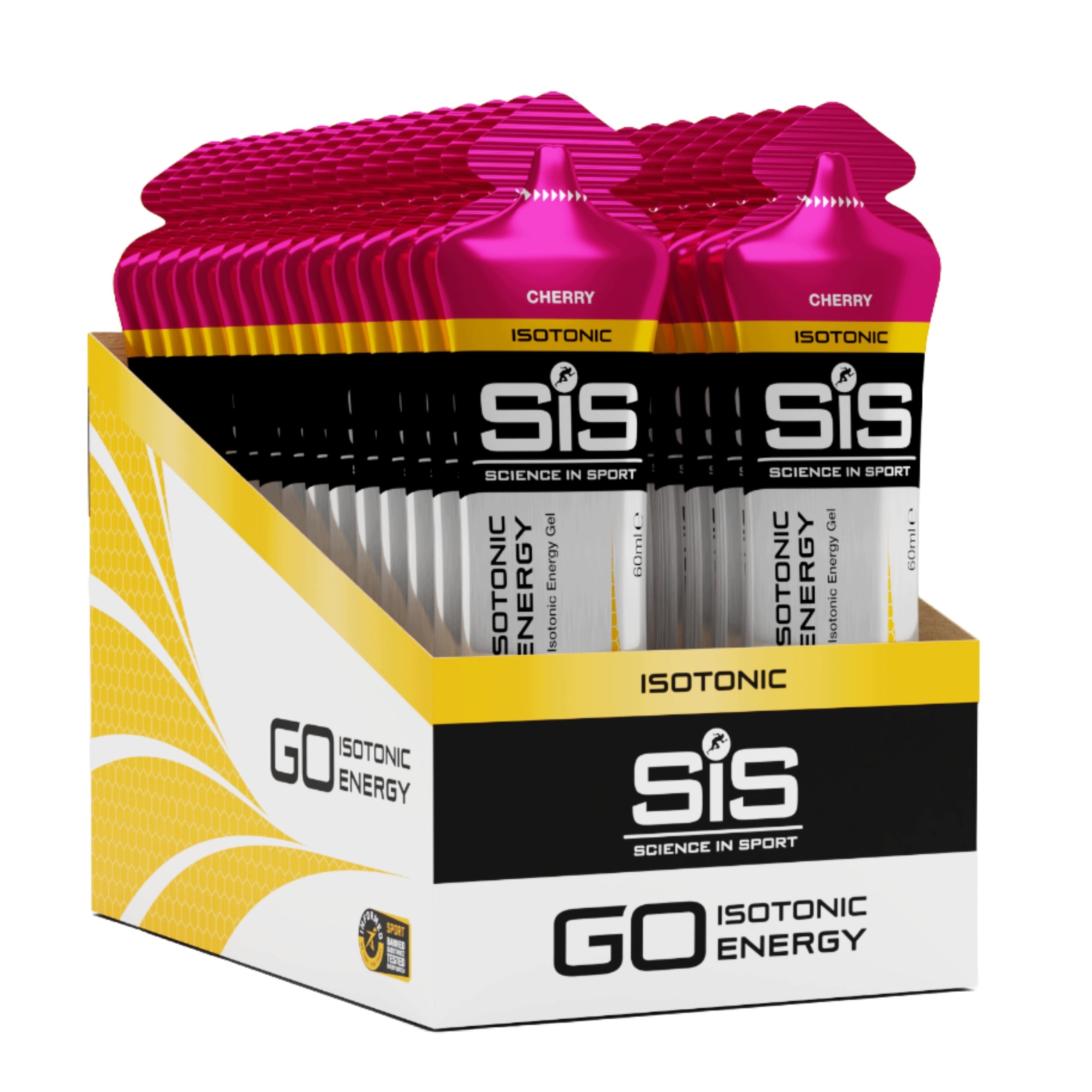 Energy Gel SIS GO Isotonic Gel 60ml x30 Cherry Energy Electrolyte