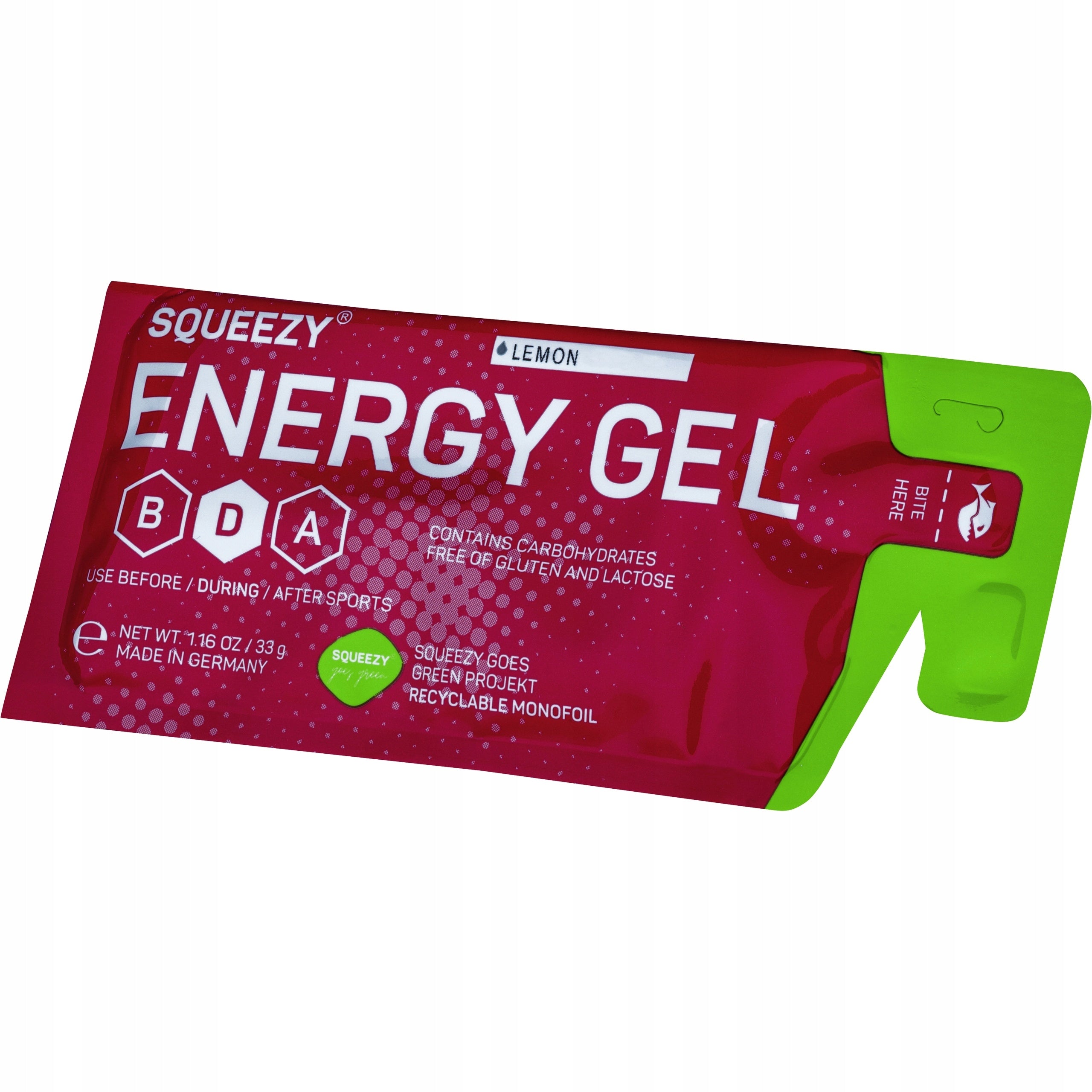 Energy Gel SQUEEZY 33 g Lemon