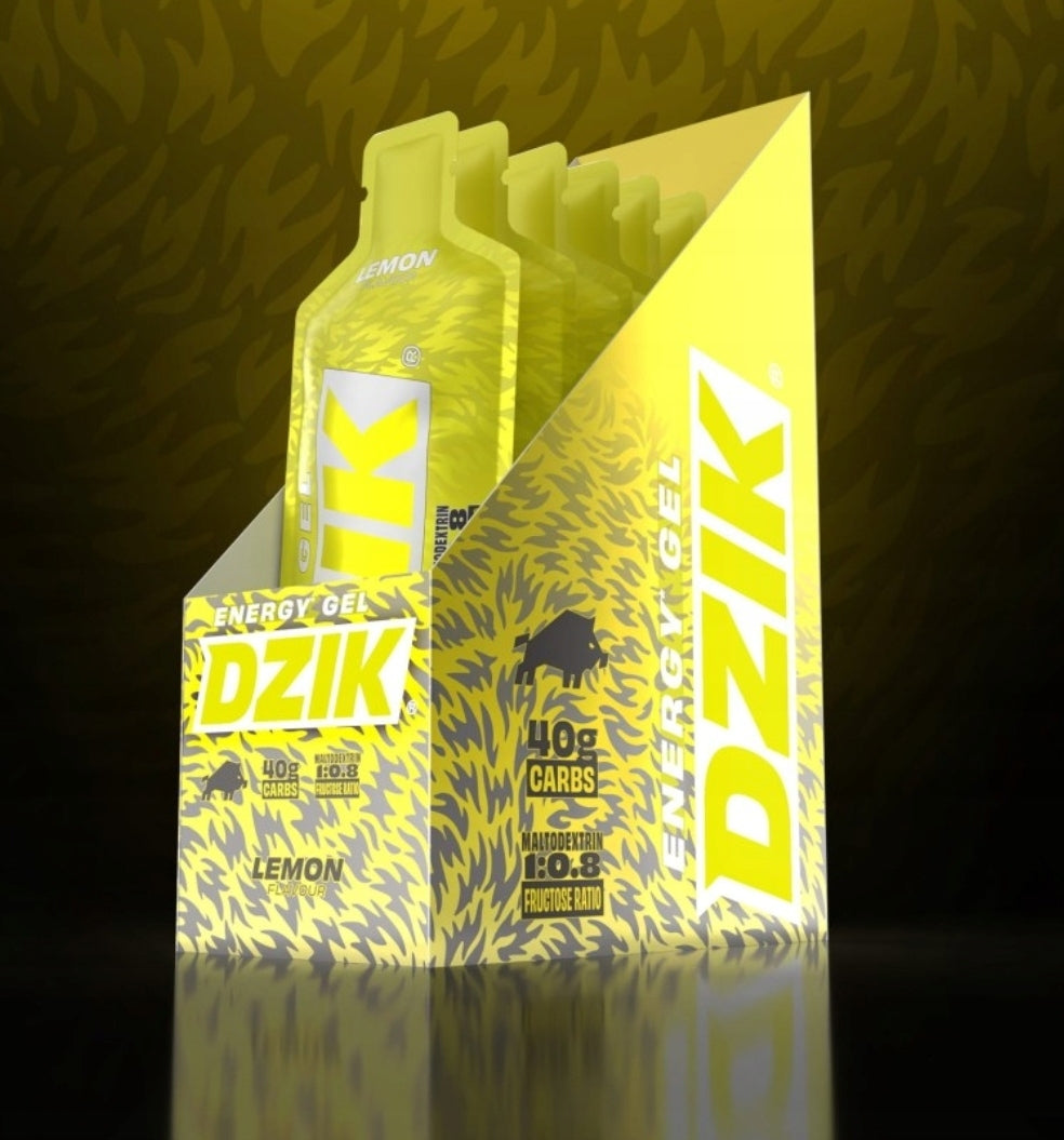 Energy Gel WK DZIK ENERGY GEL flavor Lemon 66g 6 pcs. Expiration date at least six months from the date of purchase