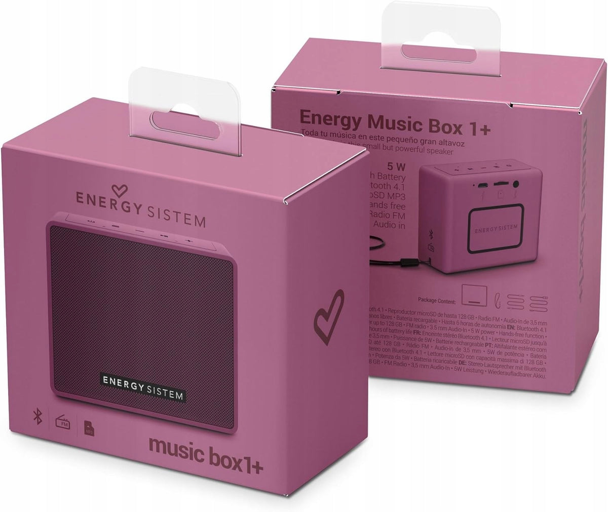 Energy Sistem Energy Music Box 1+ Portable Speaker Manufacturer code Energy Music Box 1+
