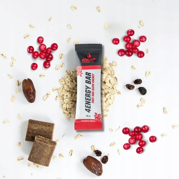 Energy bar 45g cranberry 4ENERGY Bar carbohydrates