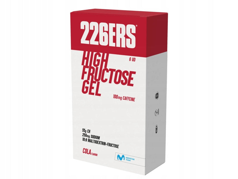 Energy gel 226ERS High Fructose Cola with caffeine (6 x 80 g)