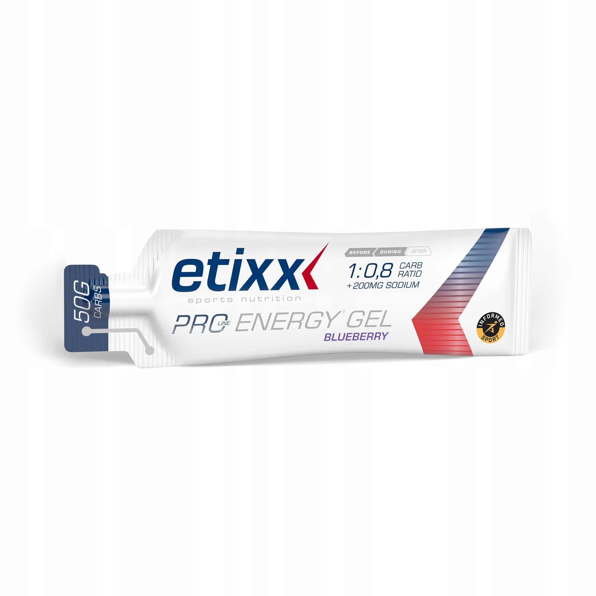 Energy gel Etixx Pro Energy Gel flavor Blueberry 60 ml - 50 g coals