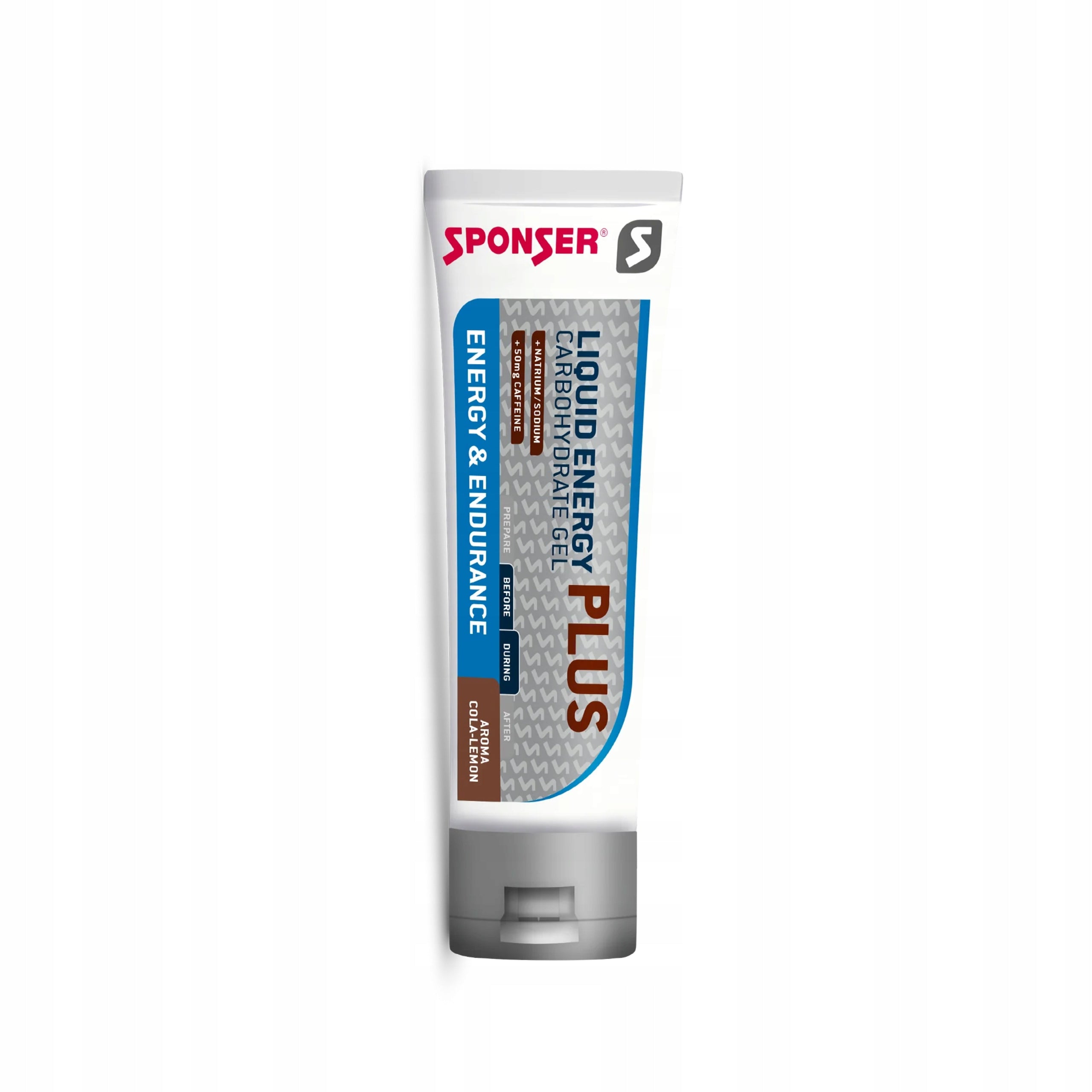 Energy gel SPONSER LIQUID ENERGY PLUS Cola-Citrine box (18... Expiration date up to 2 weeks after the purchase date