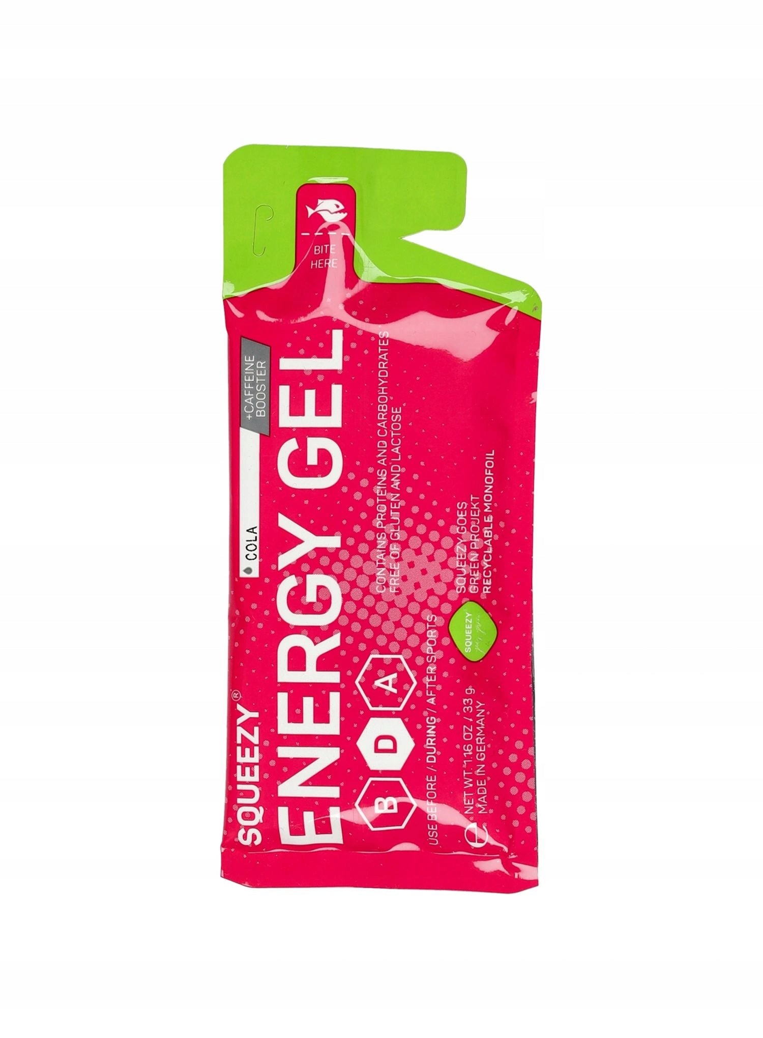 Energy gel Squeezy Super Energy Gel 33 g - cola/caffeine