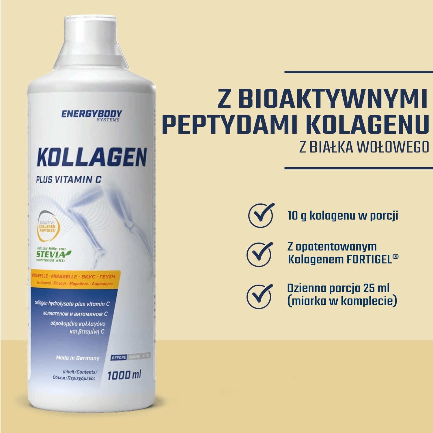 Energybody COLLAGEN Fortigel for joints +C mirabelle plum EAN (GTIN) 4044191002937