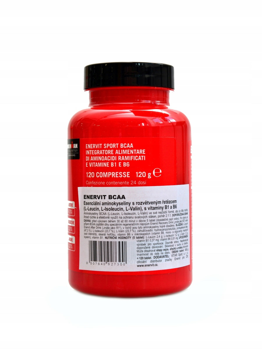 Enervit BCAA 2-1-1 120 tablet Expiration date at least six months from the date of purchase