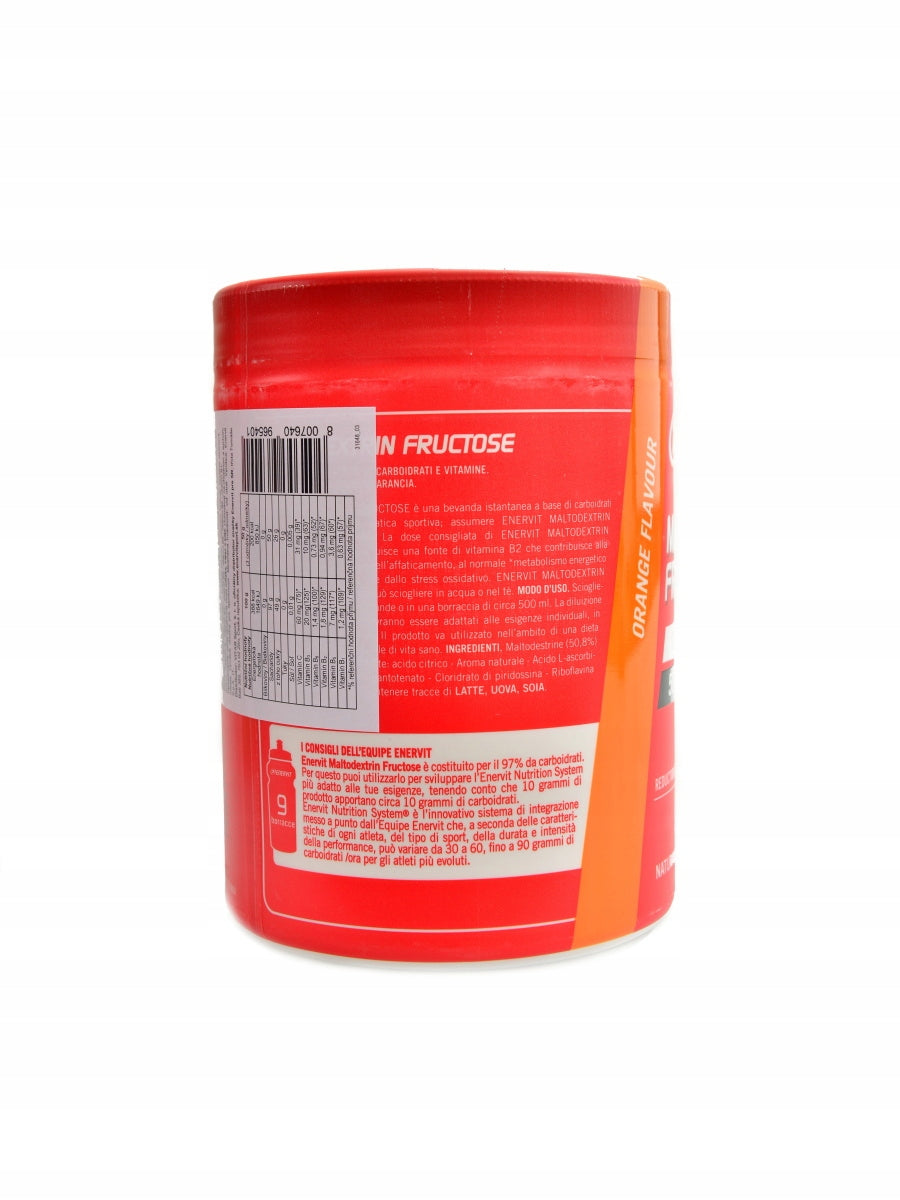 Enervit Maltodextrin Fructose 2 x 500 g pomeranč DUOPACK Expiration date at least six months from the date of purchase