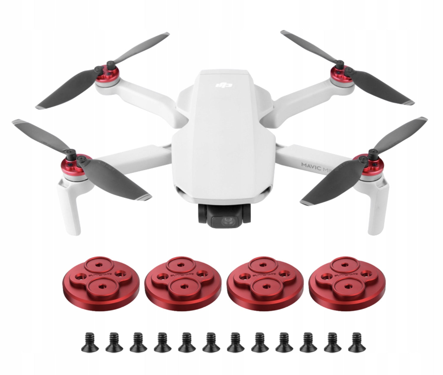 Engine Cap Covers 4 Pack for DJI Mavic Mini Batteries included no