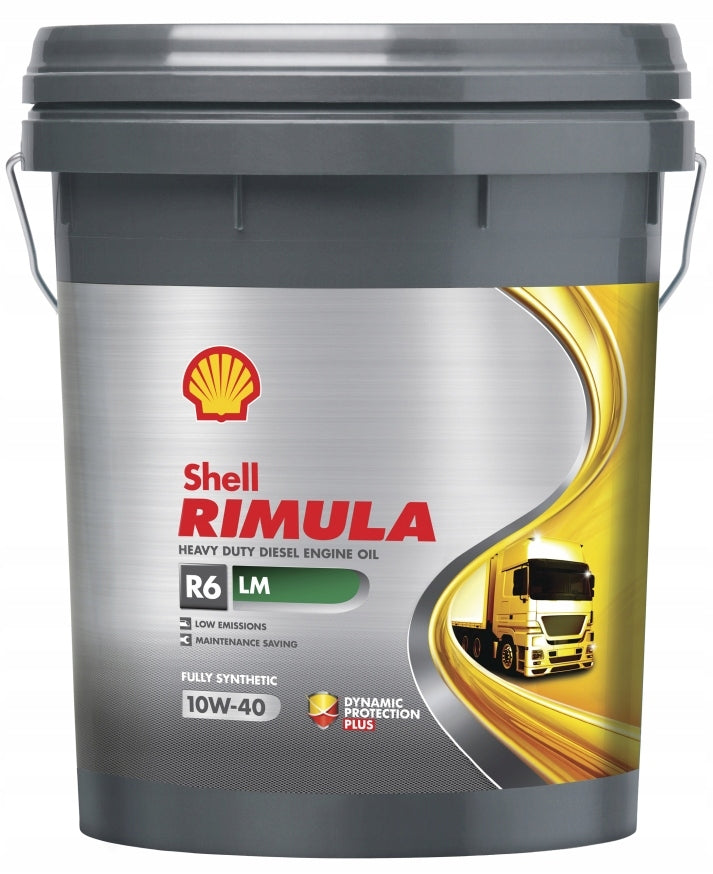 Engine oil Shell Rimula R6 LM 10W-40 (20L) Manufacturer Shell