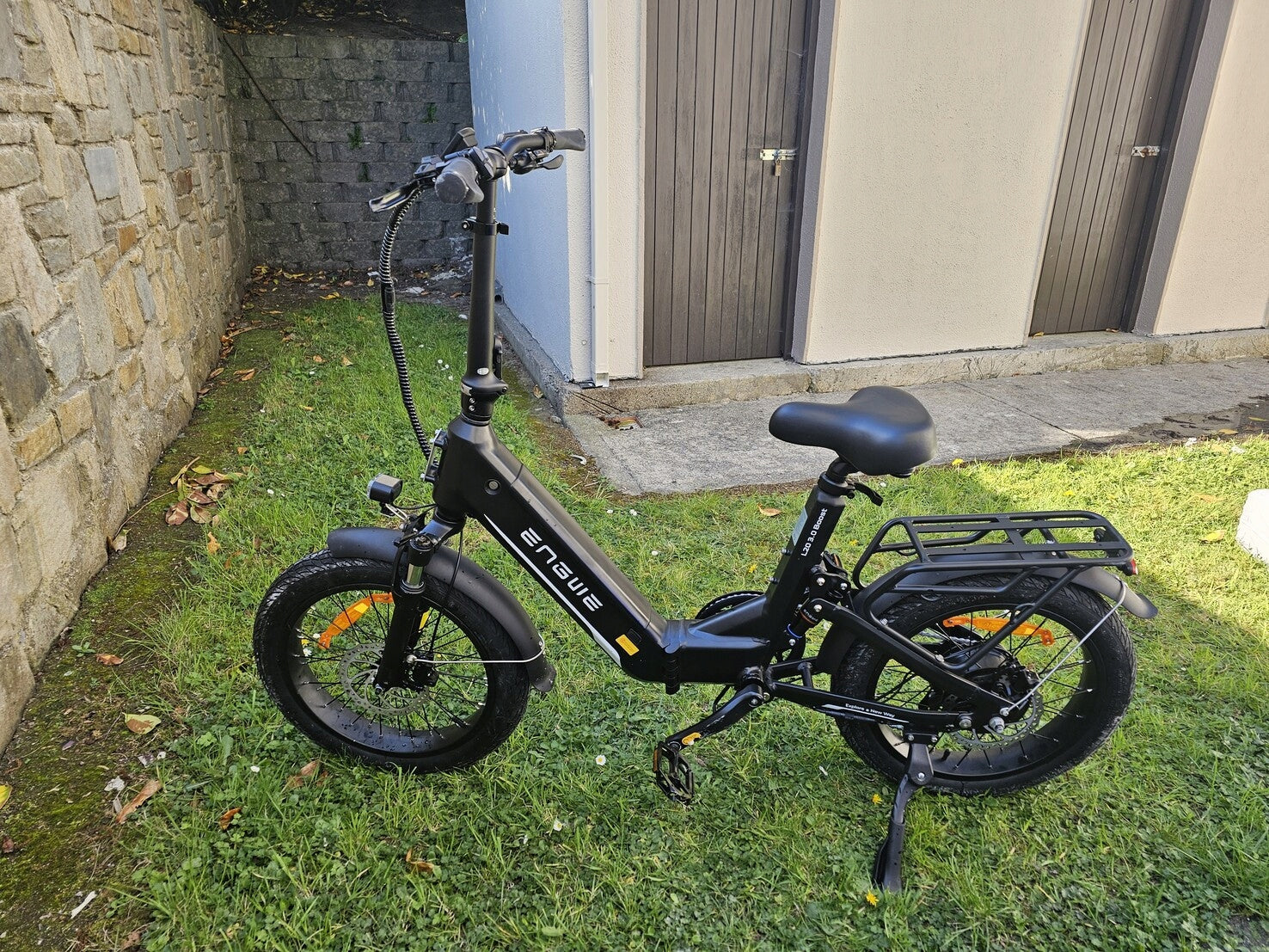Engwe L20 3.0 Folding Electric Bike 13.5AH 120KM Oil Brake With APP Model L20 3.0 Boost Z9331193606221-EKDOOR