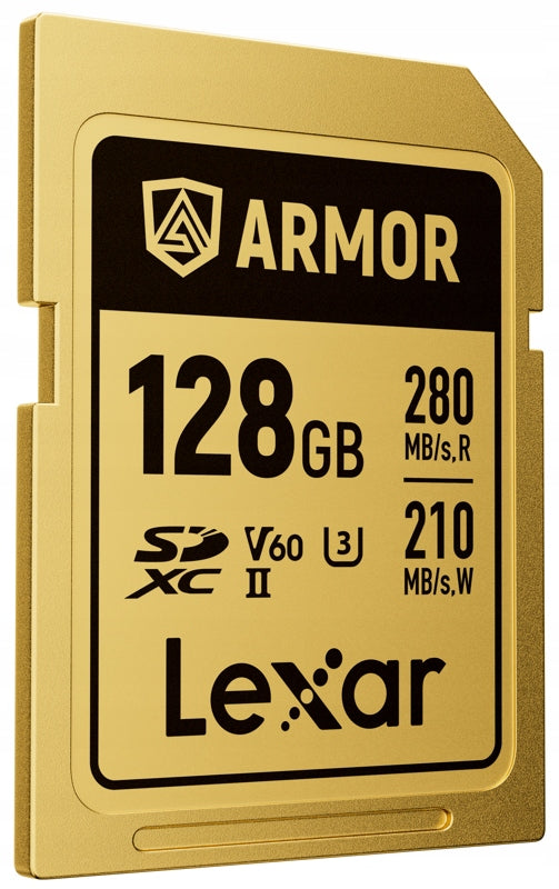 Enhanced Memory Card Lexar SDXC ARMOR Gold 128GB (R280/W210) EAN (GTIN) 843367138562