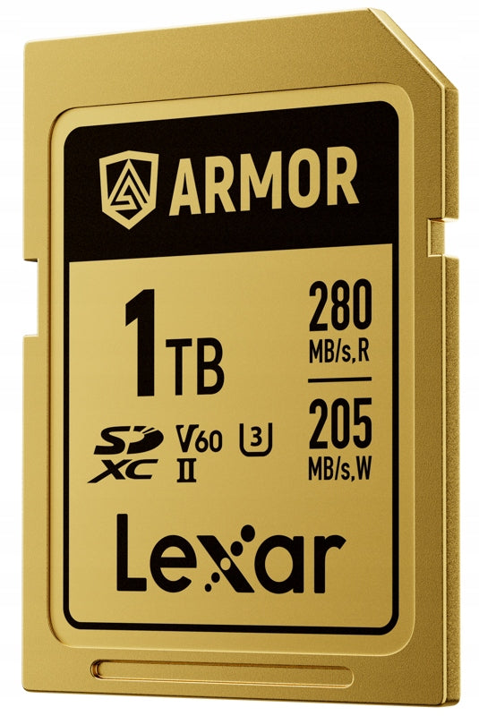 Enhanced Memory Card Lexar SDXC ARMOR Gold 1TB (R280/W205) Manufacturer Lexar