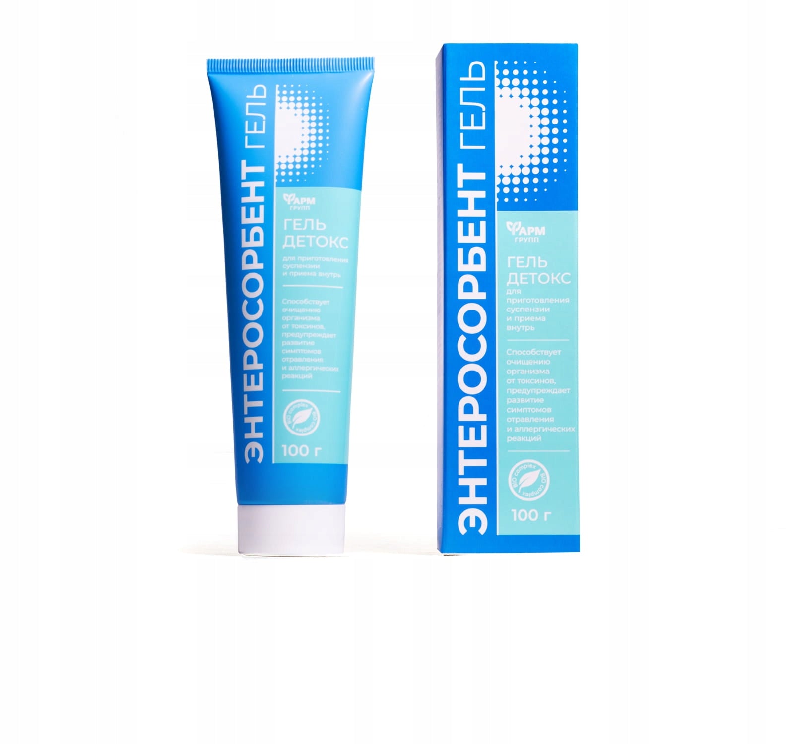 Enterosorbent gel detox in a tube 100 gr