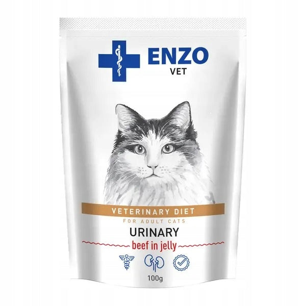 Enzo Vet Wet Food Urinary Beef Jelly 100g