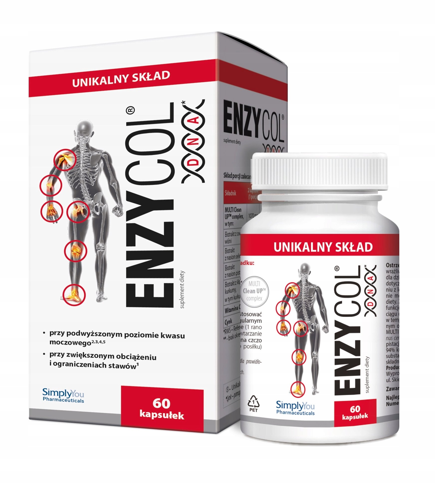 Enzycol DNA With Increased Joint Load 60 Capsules