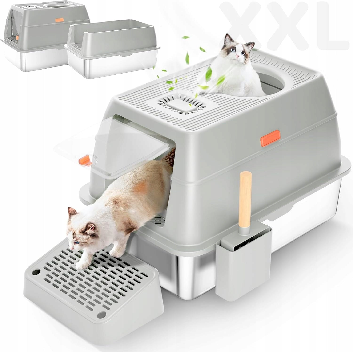 Eosarcu litter box closed 60 cm x 30 cm x 39 cm