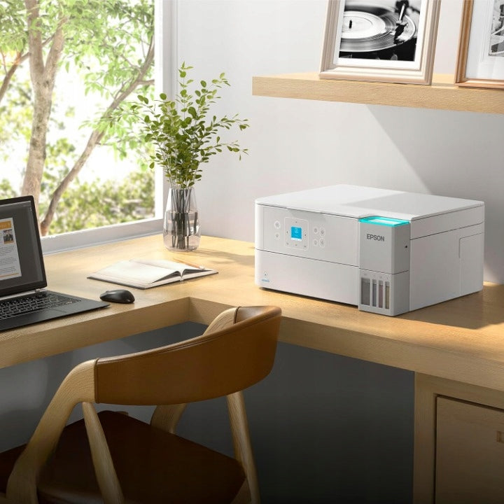 Epson EcoTank ET-2956 WiFi AirPrint Printing Double Sided Ink for 3 Years White Manufacturer code B0G45MN13R